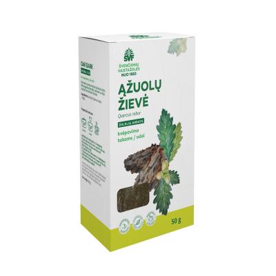ŠVENČIONIŲ VAISTAŽOLĖS ĄŽUOLŲ ŽIEVĖ, žolelių arbata, 50 g