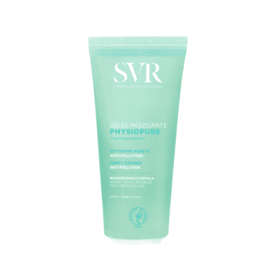 SVR PHYSIOPURE GELEE MOUSSANTE energizuojantis veido prausiklis itin jautriai odai, 200ml