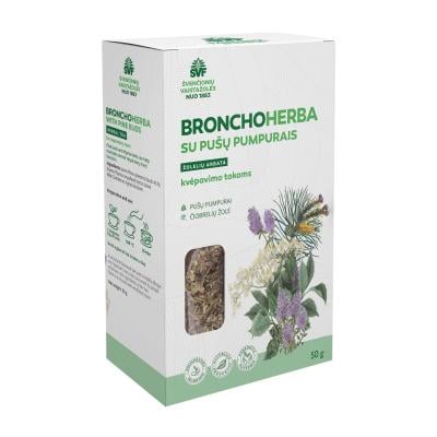 ŠVENČIONIŲ VAISTAŽOLĖS PUŠŲ PUMPURAI, žolelių arbata, 50 g