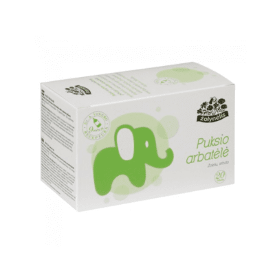 ŽOLYNĖLIS vaikams nuo 9 mėn. PUKSIO ARBATĖLĖ, žolelių arbata, 1 g x 20 vnt.