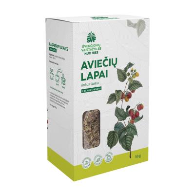 ŠVENČIONIŲ VAISTAŽOLĖS AVIEČIŲ LAPAI, žolelių arbata, 50 g
