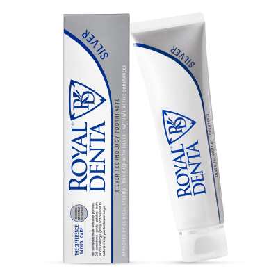 Royal Denta dantų pasta su sidabru Silver 130 g