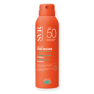 SVR SUN SECURE BRUME SPF50 purškiamas balzamas nuo saulės veidui ir kūnui, 200 ml