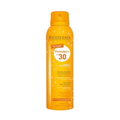 BIODERMA apsauginė kūno dulksna nuo saulės Photoderm Brume solaire SPF30, 150 ml