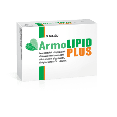 Armolipid Plus tabletės N30