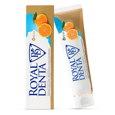 Royal Denta Jeju Citrus And Gold Technology dantų pasta su auksu ir unshiu 130 g