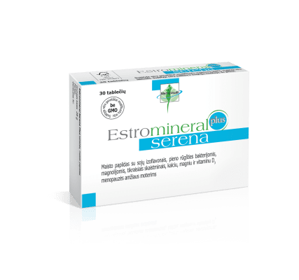 ESTROMINERAL Serena Plus tabletės N30