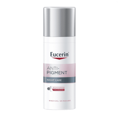 EUCERIN Anti-Pigment naktinis kremas į pigmentaciją linkusiai odai, 50 ml