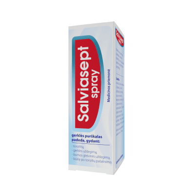 SALVIASEPT gerklės purškalas 20 ml