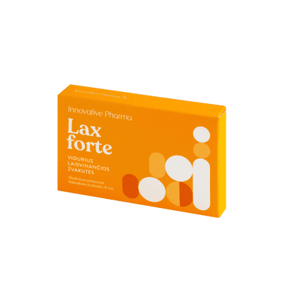 LaxForte rektalinės žvakutės N6