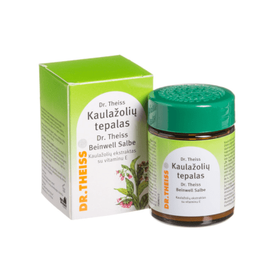 DR.THEISS kaulažolių tepalas su vitaminu E, 50 g