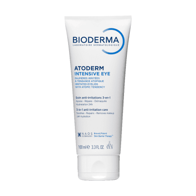 BIODERMA sausos ir sudirgintos akių zonos priežiūros priemonė ATODERM INTENSIVE EYE, 100 ml