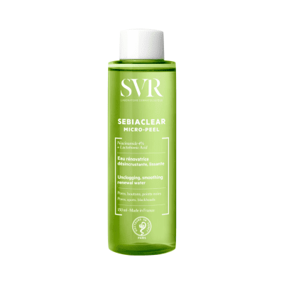 SVR šveičiamasis losjonas riebiai, probleminei odai SEBIACLEAR MICRO-PEEL 150 ml