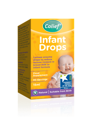 COLIEF laktazės lašai INFANT DROPS, 15 ml