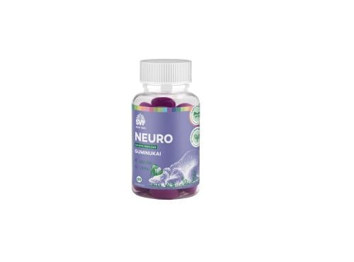 ŠVENČIONIŲ VAISTAŽOLĖS miegui, nervų sistemai NEURO VAIKAMS, 60 guminukų