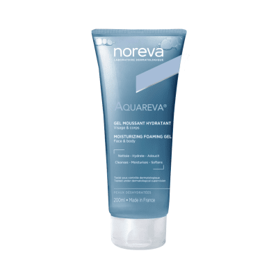 NOREVA drėkinantis putojantis gelis AQUAREVA 200 ml
