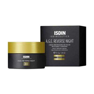 ISDIN veido kontūrus koreguojantis naktinis kremas A.G.E. REVERSE NIGHT 50 ml