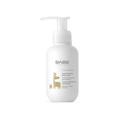 BABĒ drėkinamasis kūno pienelis PEDIATRIC 100 ml