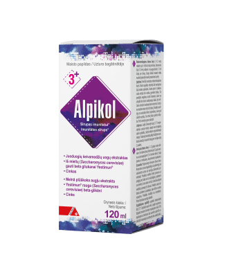 ALPIKOL sirupas imunitetui 120 ml