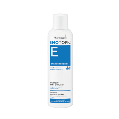 PHARMACERIS vonios emulsija EMOTOPIC 400 ml