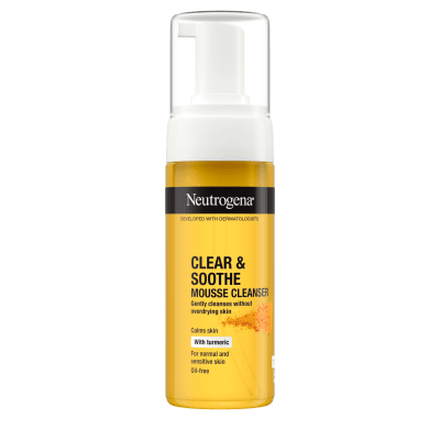 NEUTROGENA prausimosi putos Clear & Soothe 150 ml