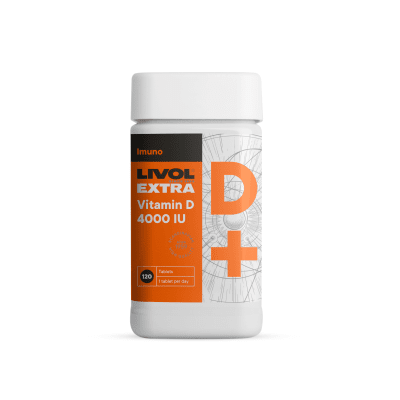 LIVOL EXTRA Vitamin D 4000TV kramtomosios tabletės N120