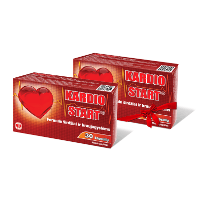 KARDIO START kapsulių komplektas N30+N30