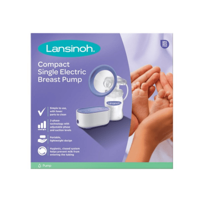 Lansinoh kompaktiškas elektrinis pientraukis