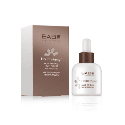 BABE HA+ daugiafunkcis odą atnaujinantis naktinis rūgštinis pilingas 30 ml