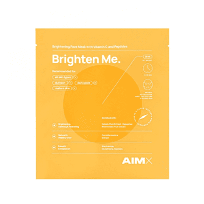 AIMX greito poveikio skaistinanti veido kaukė su vitaminu C BRIGHTEN ME 25 ml
