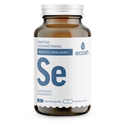 ECOSH bioaktyvus Selenas, l-selenometioninas 150μg, N90