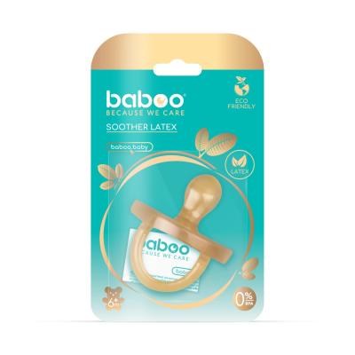 Baboo lateksinis apvalus čiulptukas, 6+ mėn