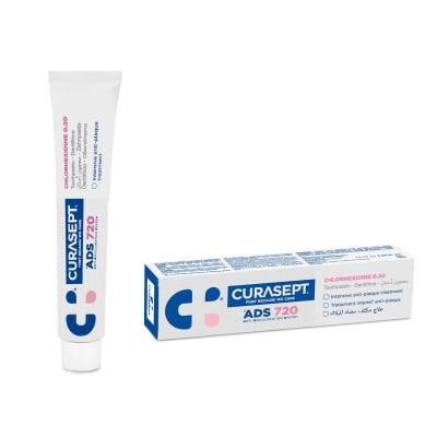 CURASEPT dantų pasta su 0,20% chlorheksidino ADS 720, 75 ml
