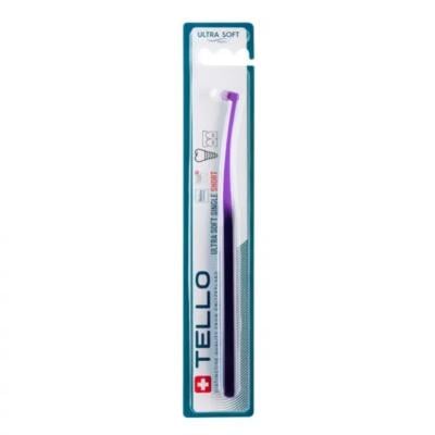 TELLO ULTRA SOFT SHORT vieno danties šepetėlis itin minkštais šereliais
