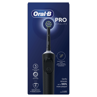 Elektrinis dantų šepetėlis ORAL-B Vitality Pro, Black, N1
