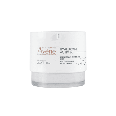 AVENE intensyvaus poveikio naktinis veido kremas brandžiai odai HYALURON ACTIVE B3, 40 ml
