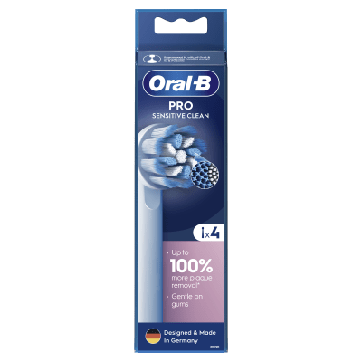 ORAL B Sensitive dantų šepetėlio galvutės N4