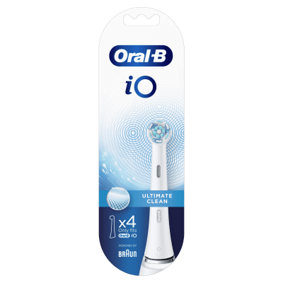 Elektrinio dantų šepetėlio galvutės ORAL-B iO Ultimate Clean, White, N4
