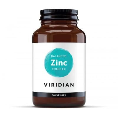 VIRIDIAN kapsulės BALANCED ZINC COMPLEX N30