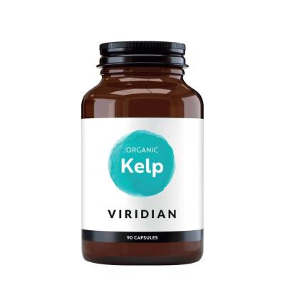 VIRIDIAN kapsulės ORGANIC KELP 600 mg N90