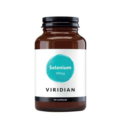 VIRIDIAN kapsulės 200 ug SELENIUM N90
