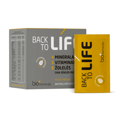 BACK TO LIFE milteliai N14