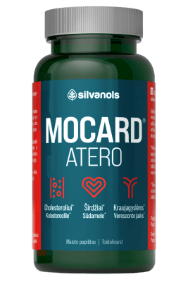 MOCARD ATERO, 60 kapsulių