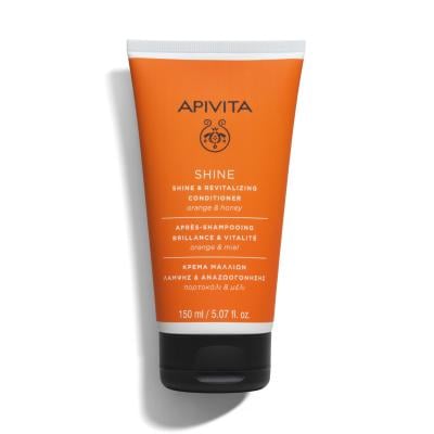 APIVITA, kondicionierius, žvilgesio suteikiantis, 150ml