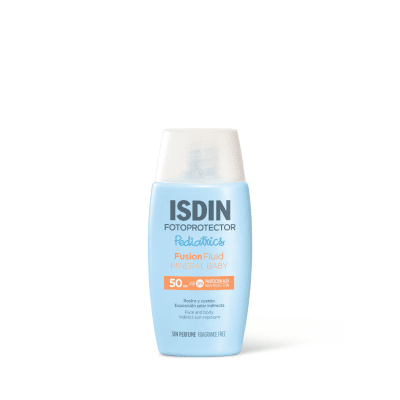 ISDIN FOTOPROTECTOR MINERAL BABY SPF50, mineralinė emulsija vaikams ir kūdikiams, 50 ml