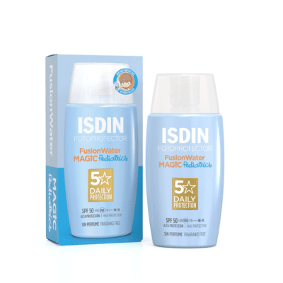 ISDIN FUSION WATER veido emulsija vaikams PEDIATRICS SPF50 50ml