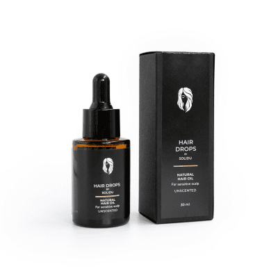 SOLIDU plaukų aliejus jautriai odai HAIR DROPS 30 ml