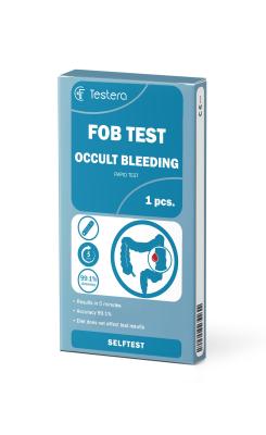 FOB testas (slaptam kraujavimui aptikti), 1 vnt. Testera