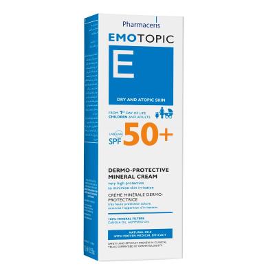PHARMACERIS E EMOTOPIC kremas veidui ir kūnui, SPF50, 75ml