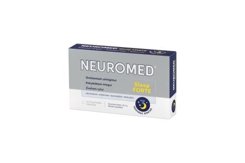 NEUROMED Sleep FORTE, čiulpiamos tabletės, N30